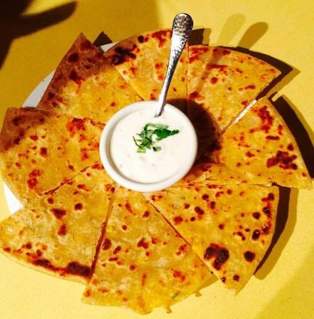 Mooli (Radish) Paratha.
