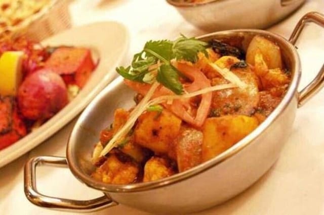 Aloo Gobi or Matar.