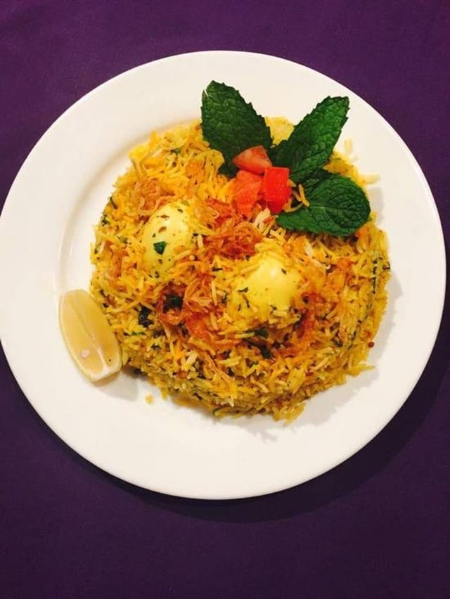 Egg Biryani.