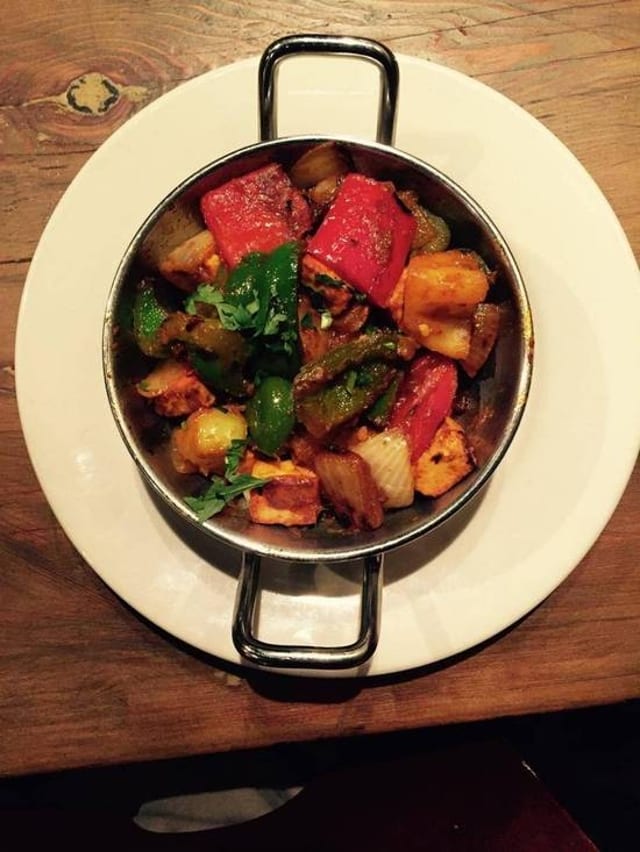 Kadhai Paneer.