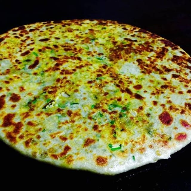 Chili Cheese Paratha.
