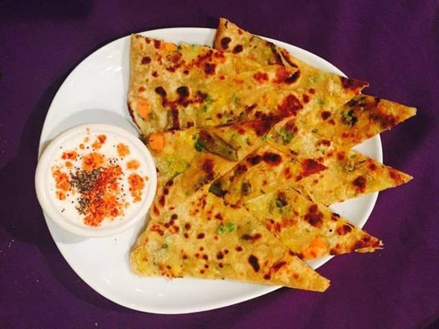 Pyaz (Onion) Paratha.